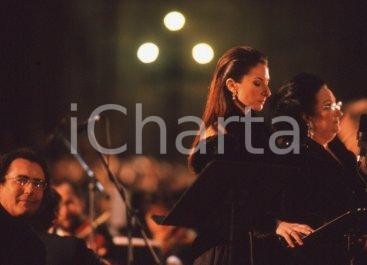 35mm vintage slide* 1995ca Monsterrat CABALLÉ Monsterrat MARTÍ in concerto (9)