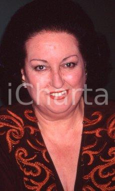 35mm vintage slide* 1994 LONDRA Monsterrat CABALLÉ ritratto