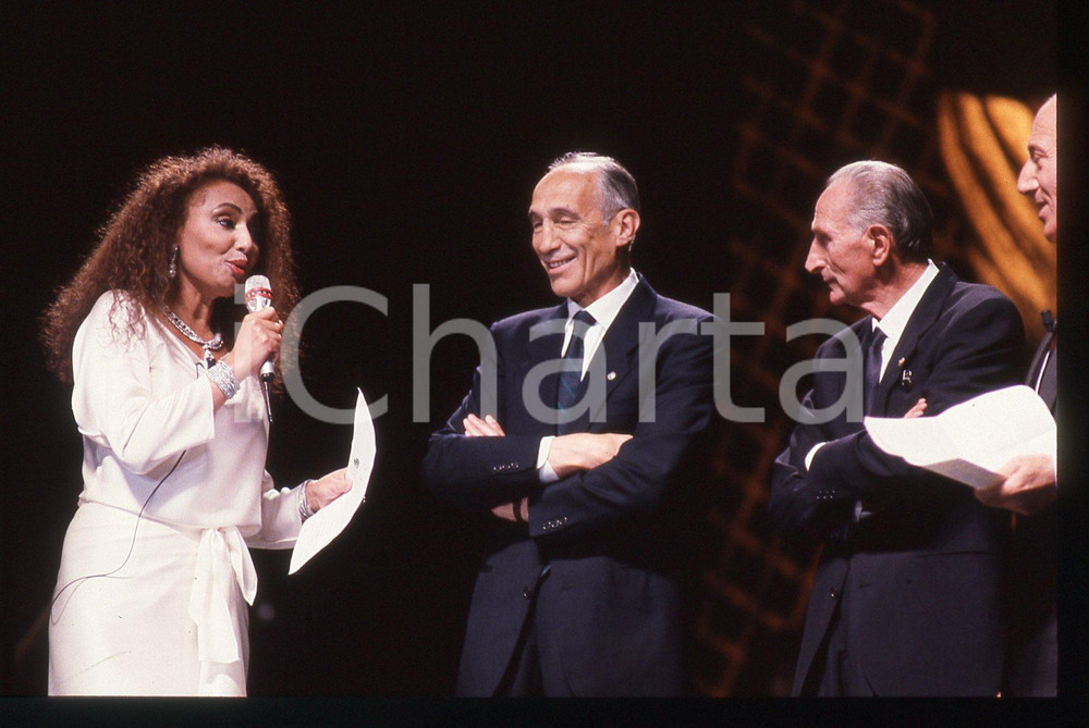  35mm vintage slide* 1990 MILANO Enzo BEARZOT al Galà ITALIA '90 (2)
