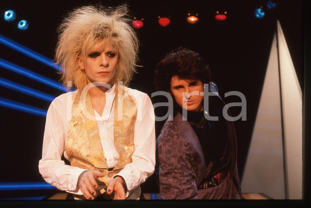  35mm vintage slide* 1985 FESTIVALBAR Markus MORL Mark JEFFERIS dei T.X.T. (5)