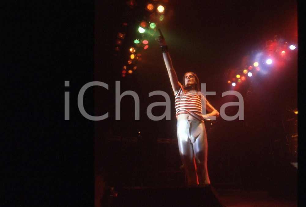  35mm vintage slide* 1981 MILANO Biff BYFORD dei SAXON al Palalido (4)