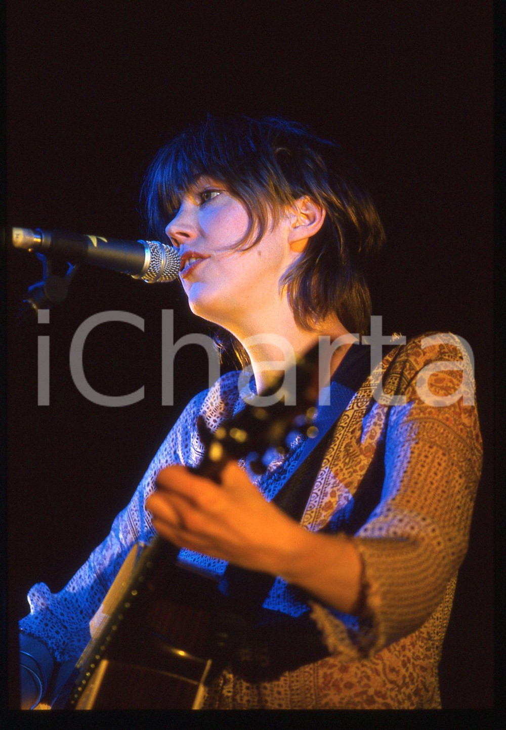 35mm vintage slide* 2000 VILLAFRANCA DI VERONA Beth ORTON durante il concerto 6