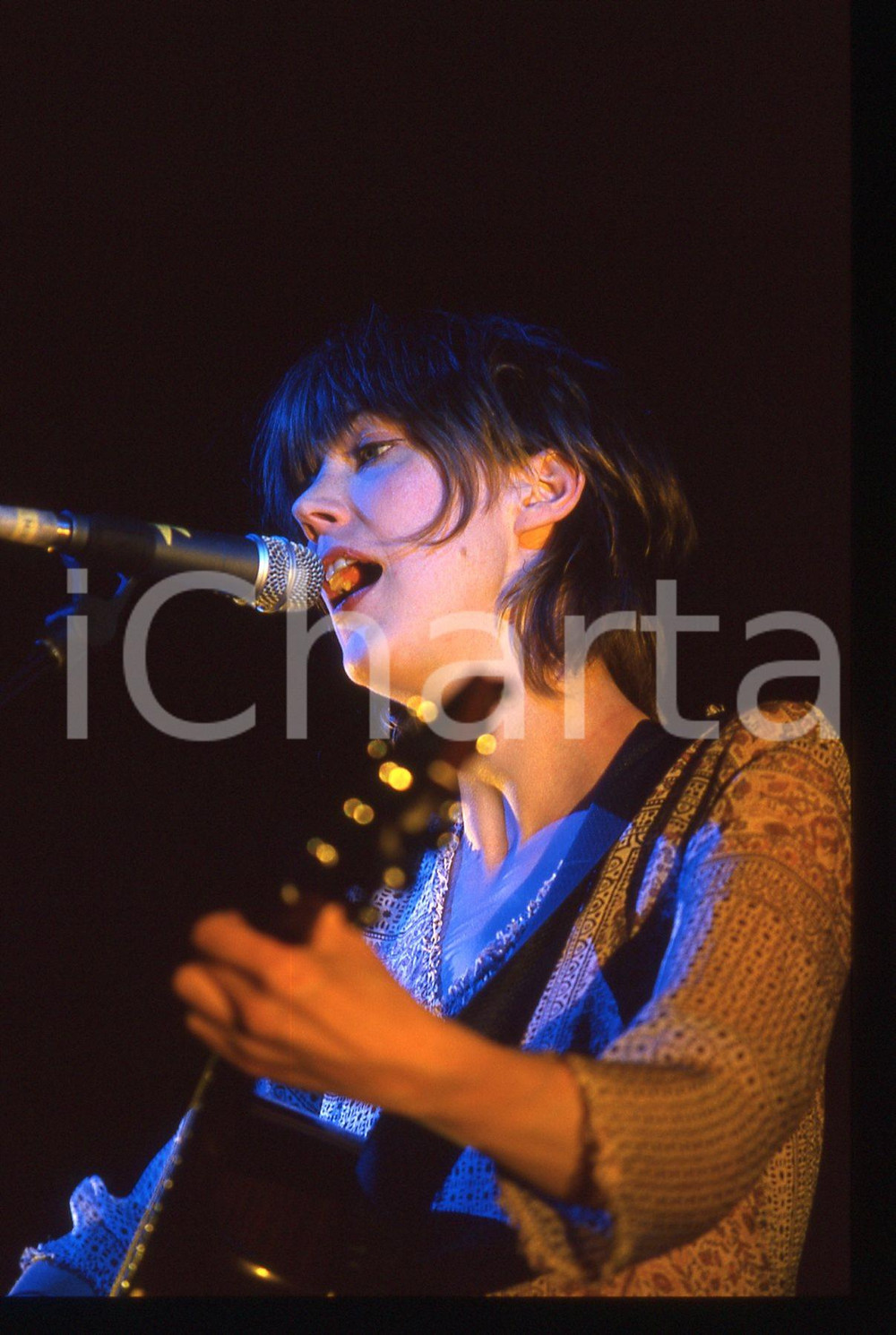 35mm vintage slide* 2000 VILLAFRANCA DI VERONA Beth ORTON durante il concerto 7