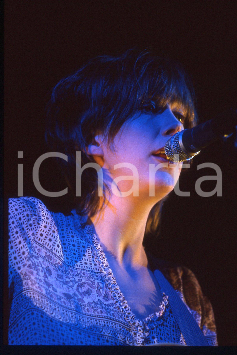 35mm vintage slide* 2000 VILLAFRANCA DI VERONA Beth ORTON durante il concerto 16