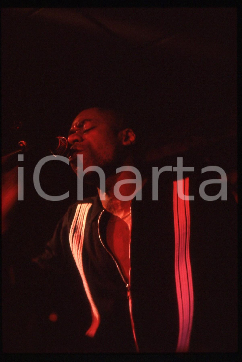 35mm vintage slide* 1990ca MUSICA - ROACHFORD Ritratto di Andrew ROACHFORD 6