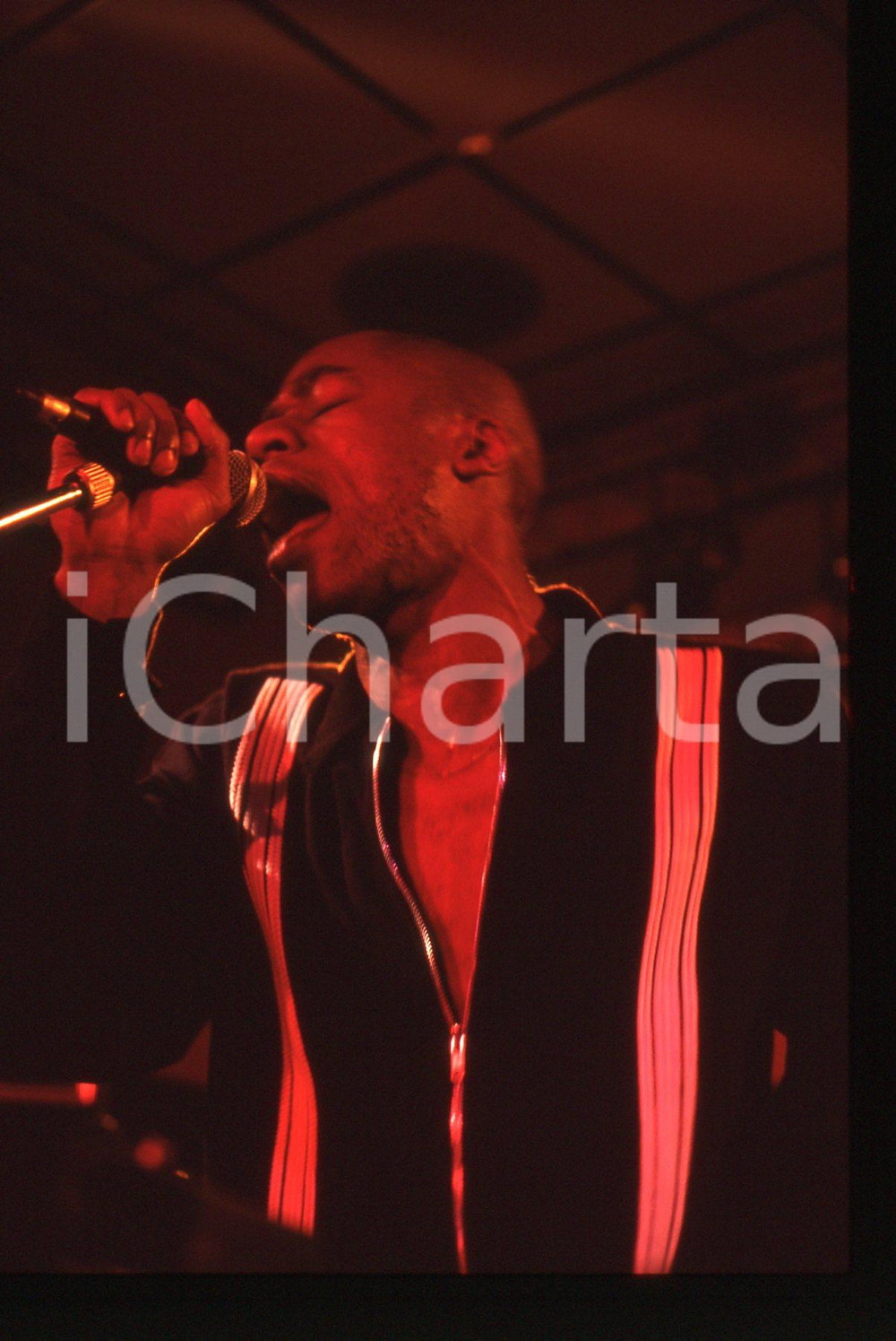 35mm vintage slide* 1990ca MUSICA - ROACHFORD Ritratto di Andrew ROACHFORD 7