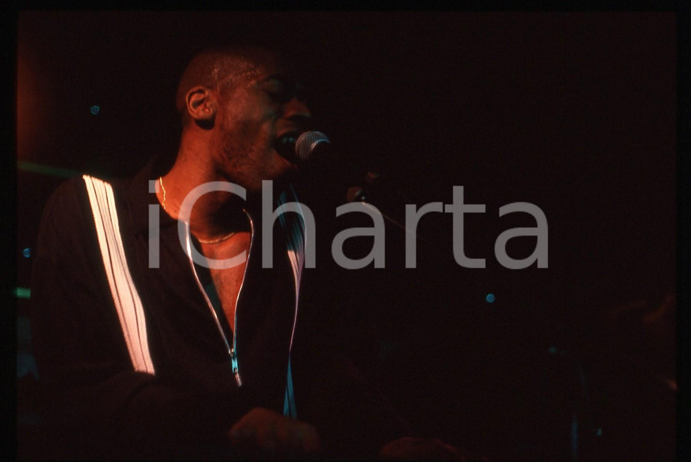 35mm vintage slide* 1990ca MUSICA - ROACHFORD Ritratto di Andrew ROACHFORD 8