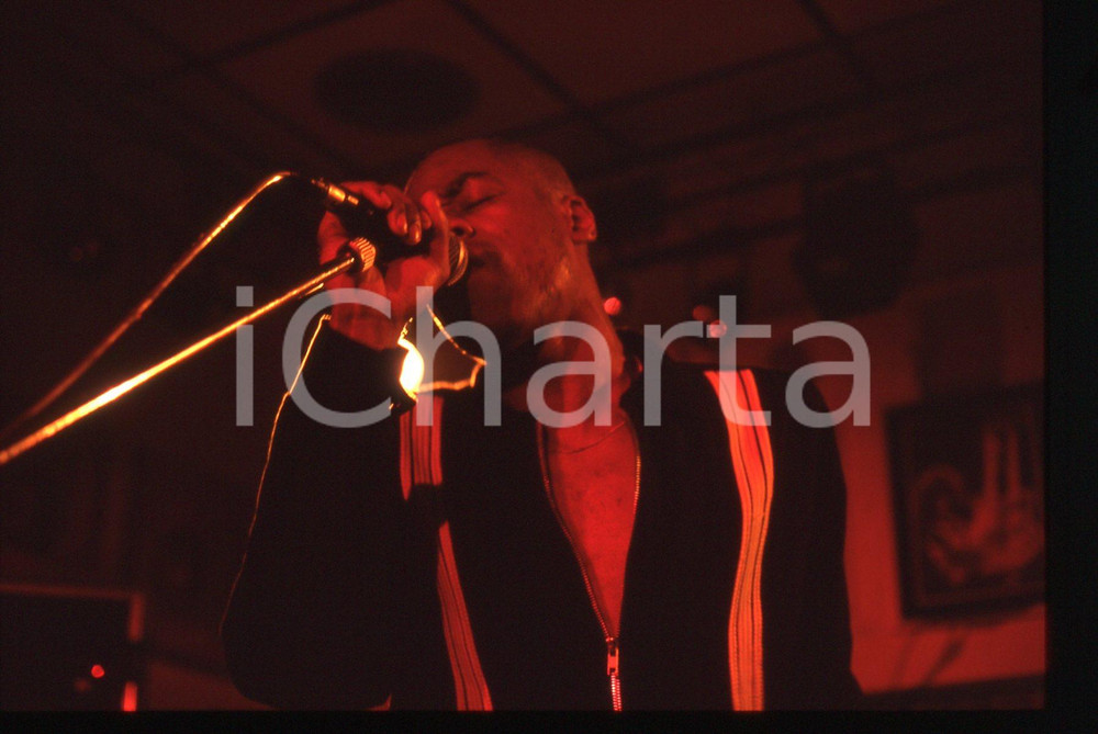 35mm vintage slide* 1990ca MUSICA - ROACHFORD Ritratto di Andrew ROACHFORD 11