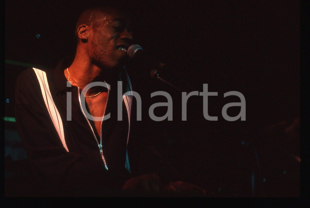 35mm vintage slide* 1990ca MUSICA - ROACHFORD Ritratto di Andrew ROACHFORD 15