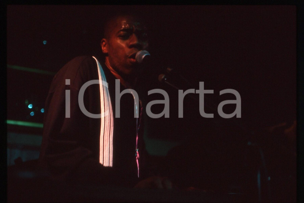 35mm vintage slide* 1990ca MUSICA - ROACHFORD Ritratto di Andrew ROACHFORD 17