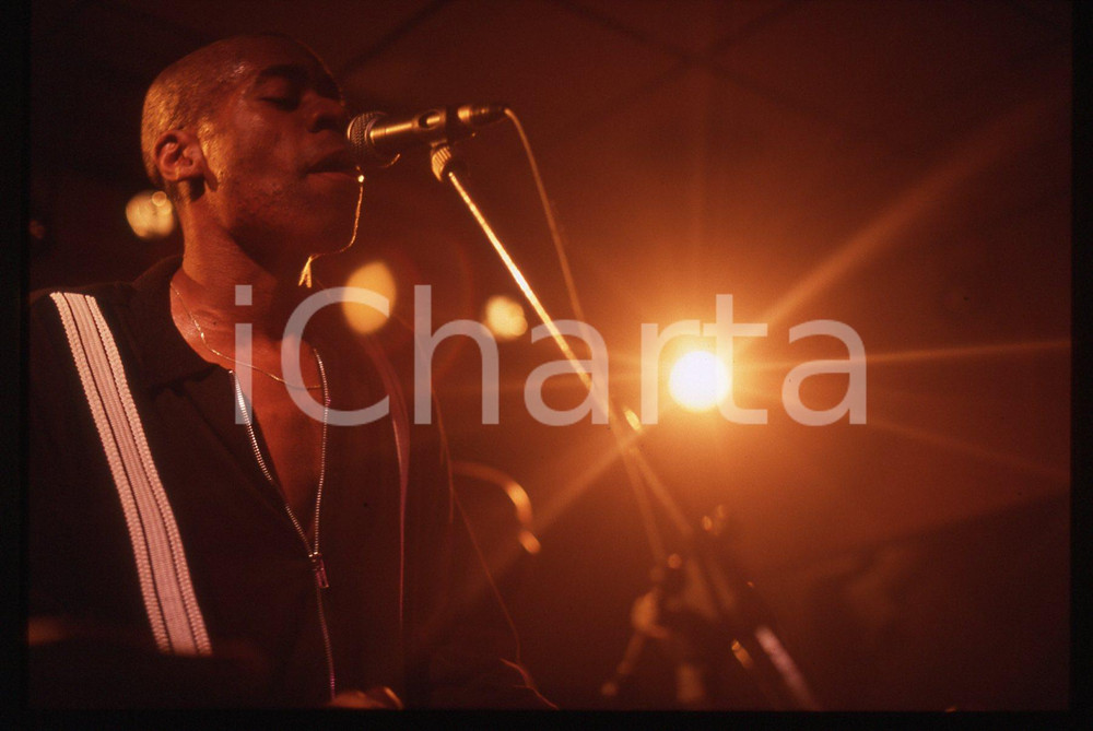 35mm vintage slide* 1990ca MUSICA - ROACHFORD Ritratto di Andrew ROACHFORD 18