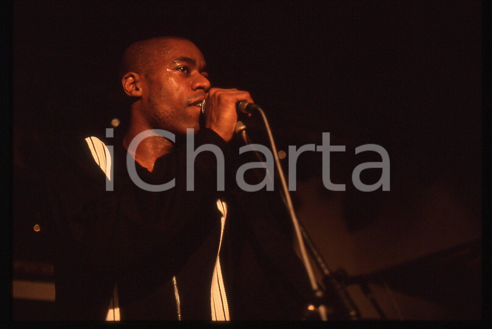 35mm vintage slide* 1990ca MUSICA - ROACHFORD Ritratto di Andrew ROACHFORD 23