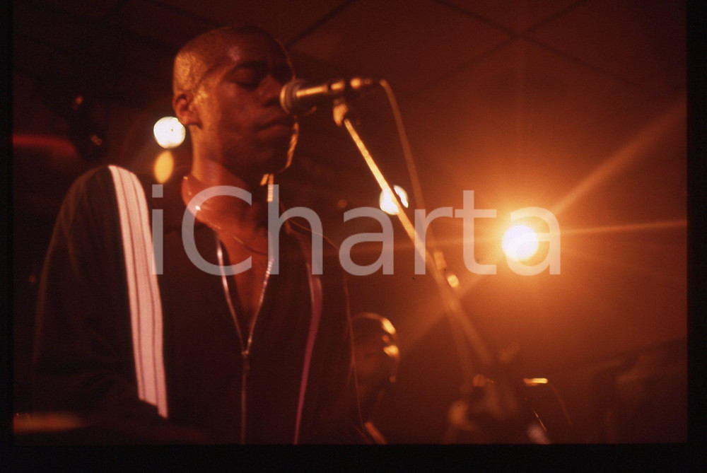 35mm vintage slide* 1990ca MUSICA - ROACHFORD Ritratto di Andrew ROACHFORD 24