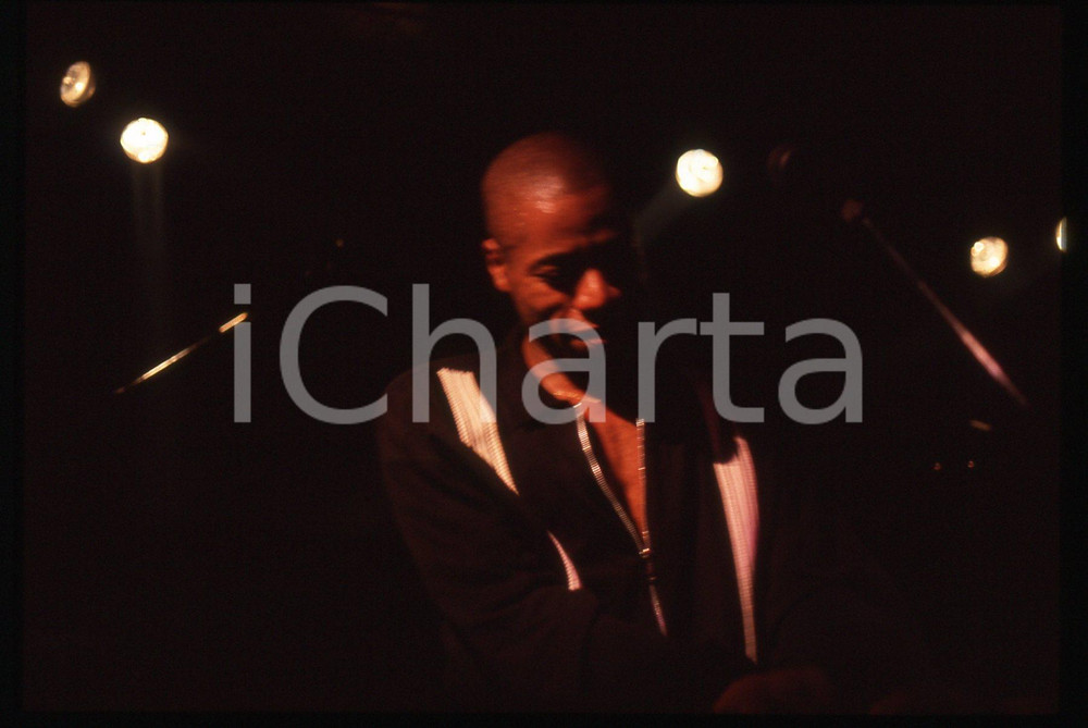 35mm vintage slide* 1990ca MUSICA - ROACHFORD Ritratto di Andrew ROACHFORD 25