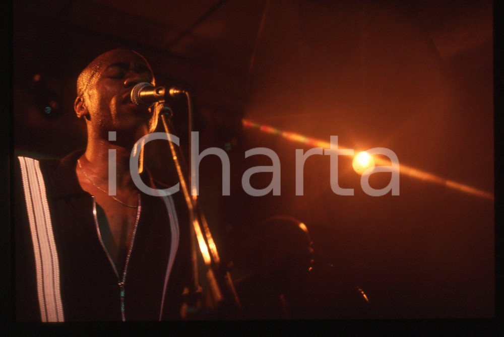 35mm vintage slide* 1990ca MUSICA - ROACHFORD Ritratto di Andrew ROACHFORD 28