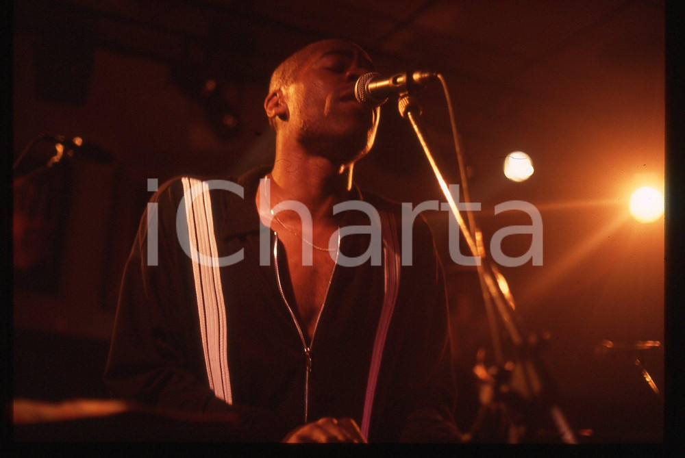 35mm vintage slide* 1990ca MUSICA - ROACHFORD Ritratto di Andrew ROACHFORD 34