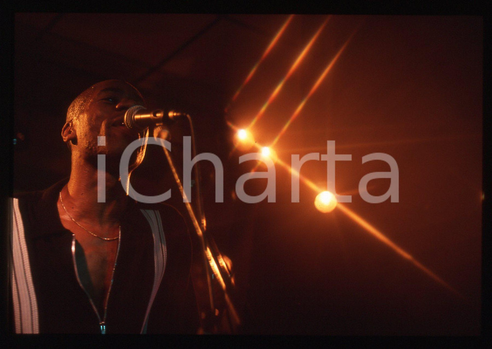 35mm vintage slide* 1990ca MUSICA - ROACHFORD Ritratto di Andrew ROACHFORD 35