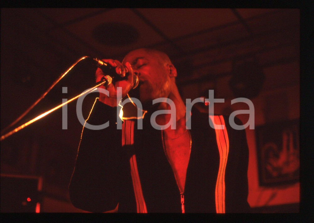 35mm vintage slide* 1990ca MUSICA - ROACHFORD Ritratto di Andrew ROACHFORD 36