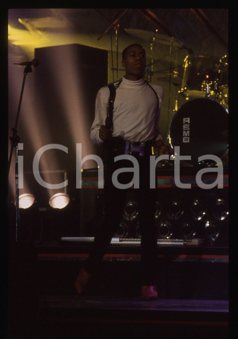 35mm vintage slide* 1989 SANREMO - ROACHFORD Ritratto di Andrew ROACHFORD (2)
