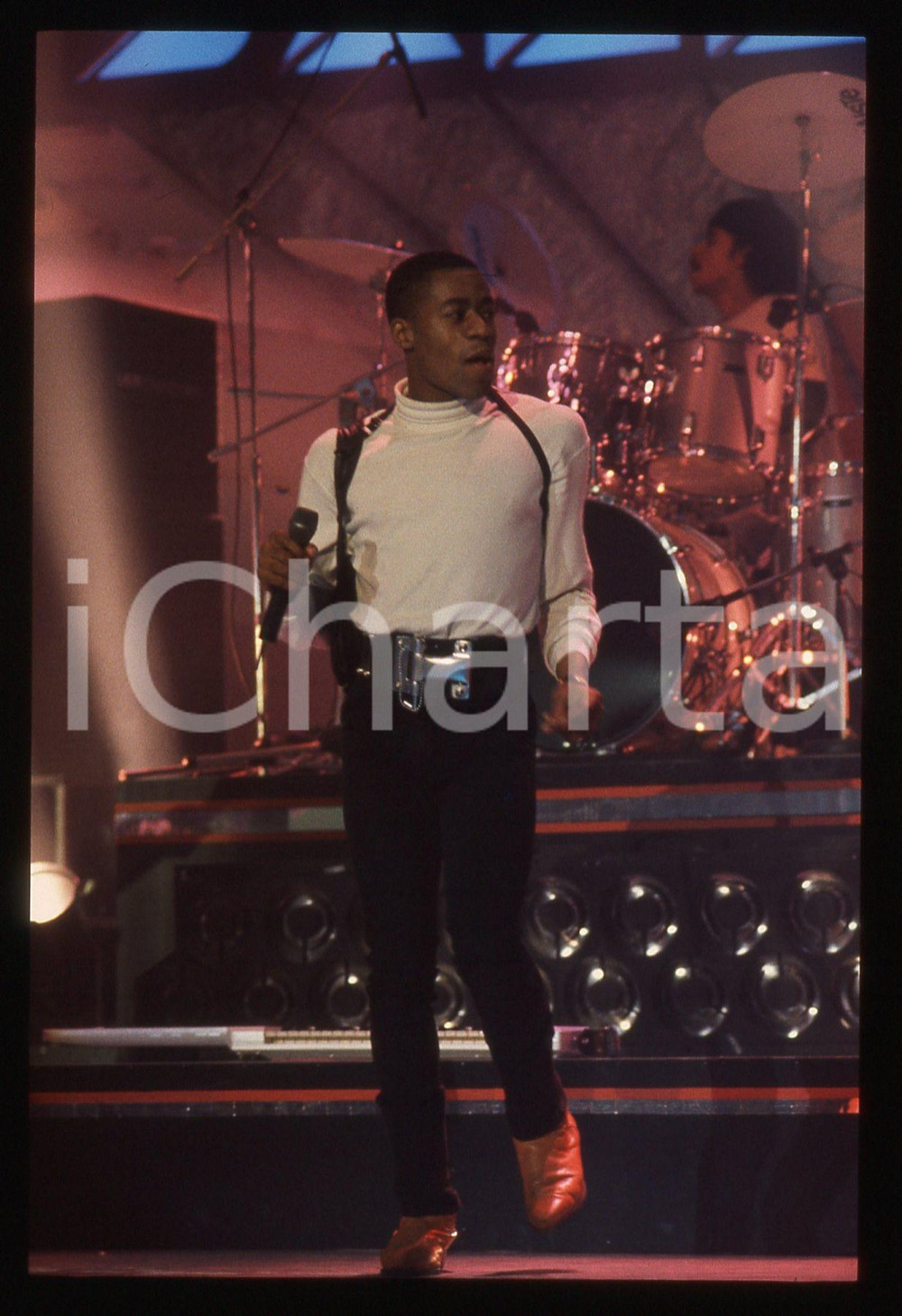 35mm vintage slide* 1989 SANREMO - ROACHFORD Ritratto di Andrew ROACHFORD (4)