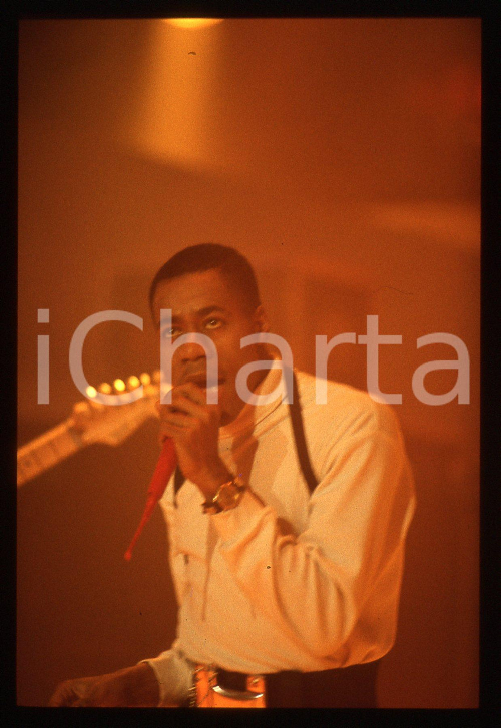 35mm vintage slide* 1989 SANREMO - ROACHFORD Ritratto di Andrew ROACHFORD (5)