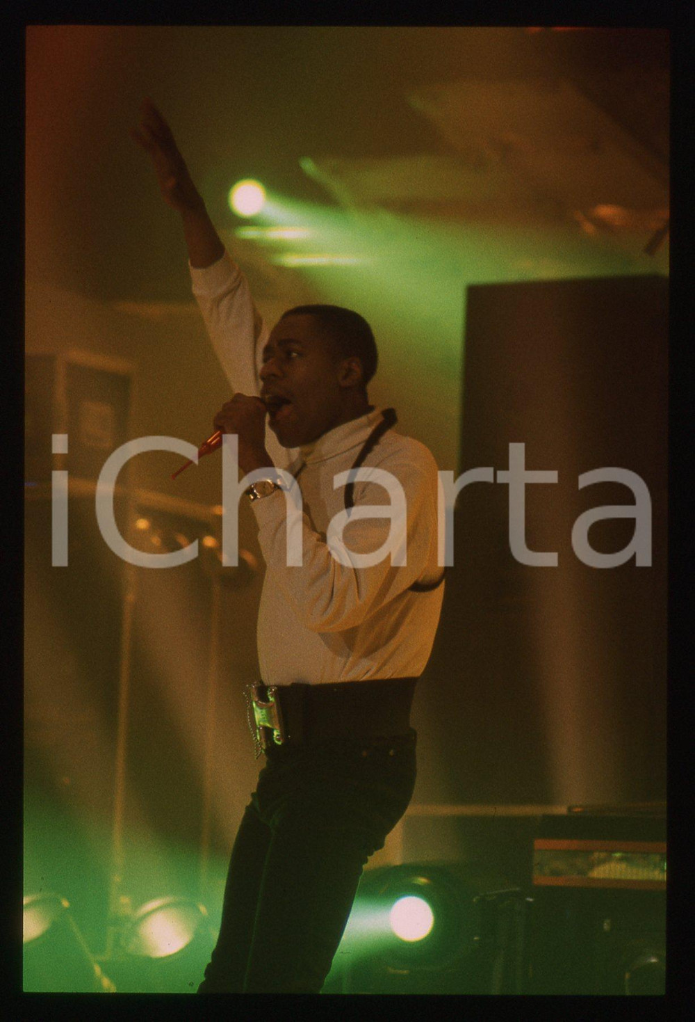 35mm vintage slide* 1989 SANREMO - ROACHFORD Ritratto di Andrew ROACHFORD (8)