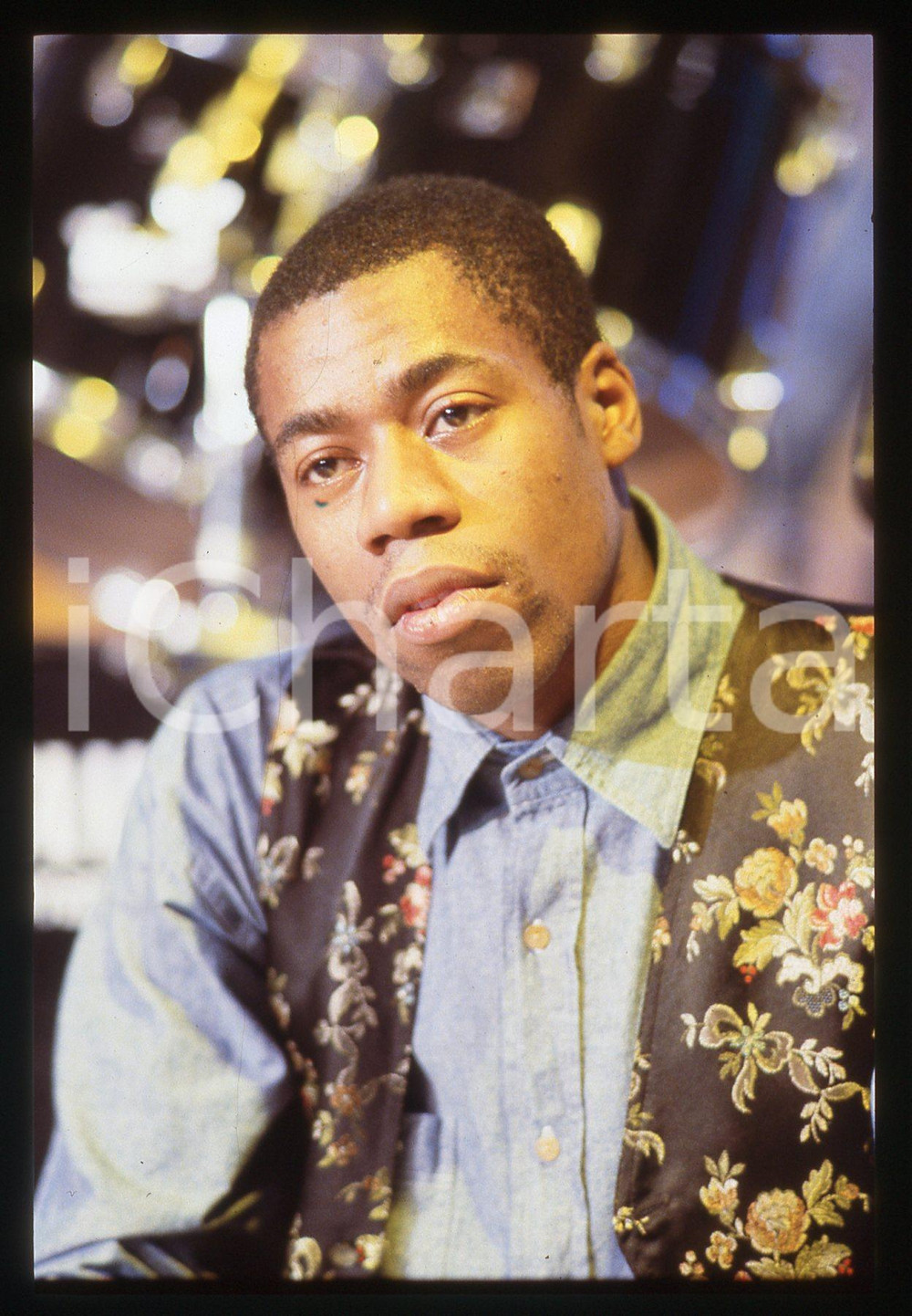 35mm vintage slide* 1988 DISCORING RAI 1 ROACHFORD Ritratto Andrew ROACHFORD 6