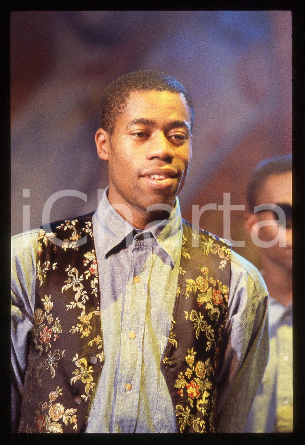 35mm vintage slide* 1988 DISCORING RAI 1 ROACHFORD Ritratto Andrew ROACHFORD 11