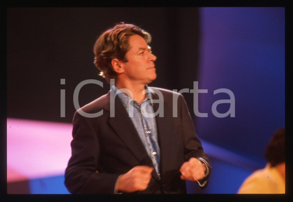 35mm vintage slide* 1989 BARI AZZURRO 89 Robert PALMER al Teatro Petruzzelli 12