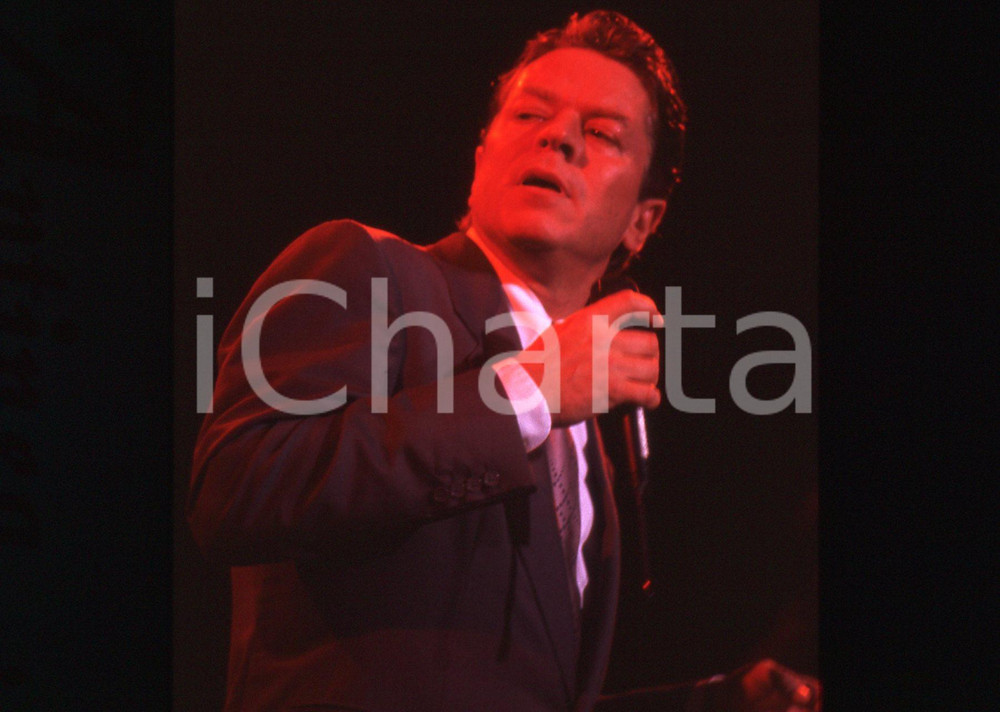 35mm vintage slide* 1990ca MUSICA Robert PALMER Ritratto del cantante (16)