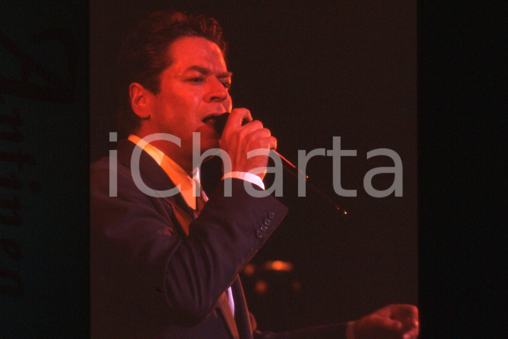 35mm vintage slide* 1990ca MUSICA Robert PALMER Ritratto del cantante (18)