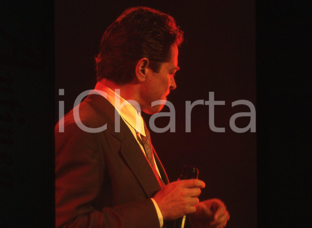 35mm vintage slide* 1990ca MUSICA Robert PALMER Ritratto del cantante (19)