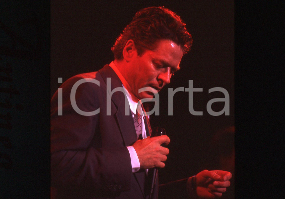 35mm vintage slide* 1990ca MUSICA Robert PALMER Ritratto del cantante (29)