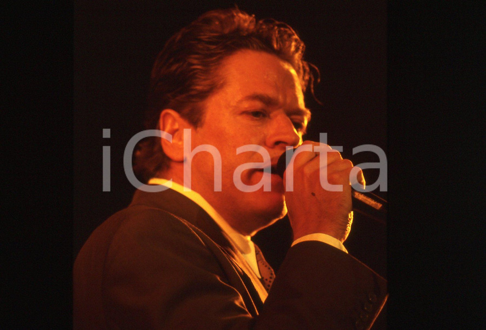 35mm vintage slide* 1990ca MUSICA Robert PALMER Ritratto del cantante (37)