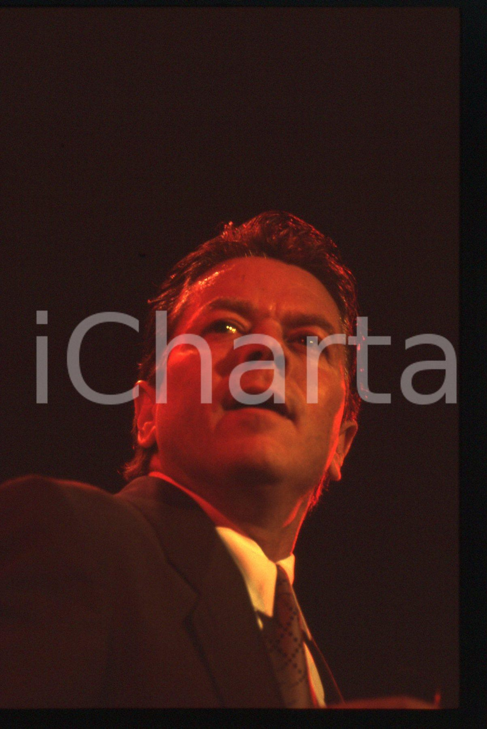 35mm vintage slide* 1990ca MUSICA Robert PALMER Ritratto del cantante (49)
