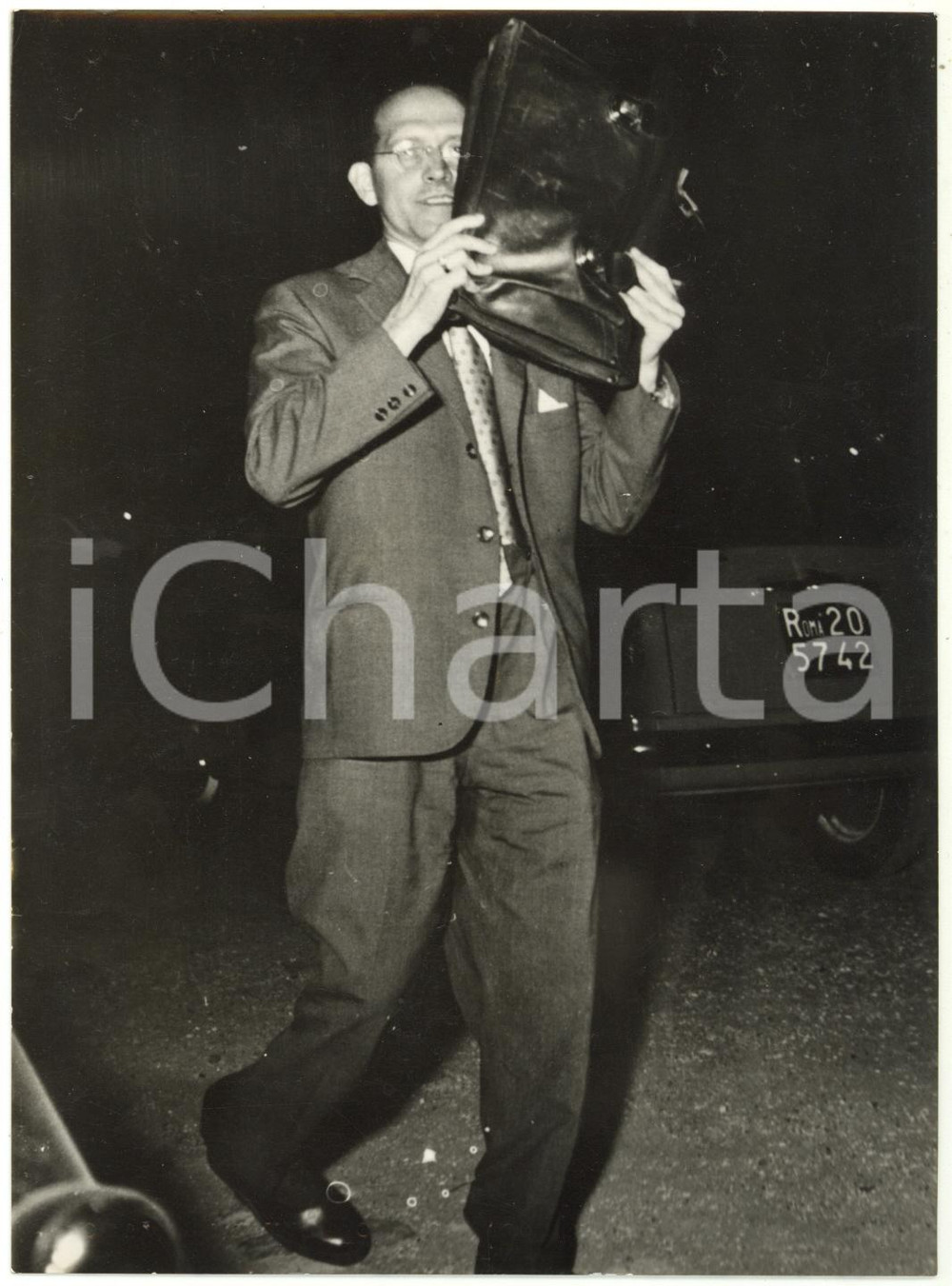 1954 ROMA - CASO MONTESI - Sostituto procuratore Marcello SCARDIA *Foto