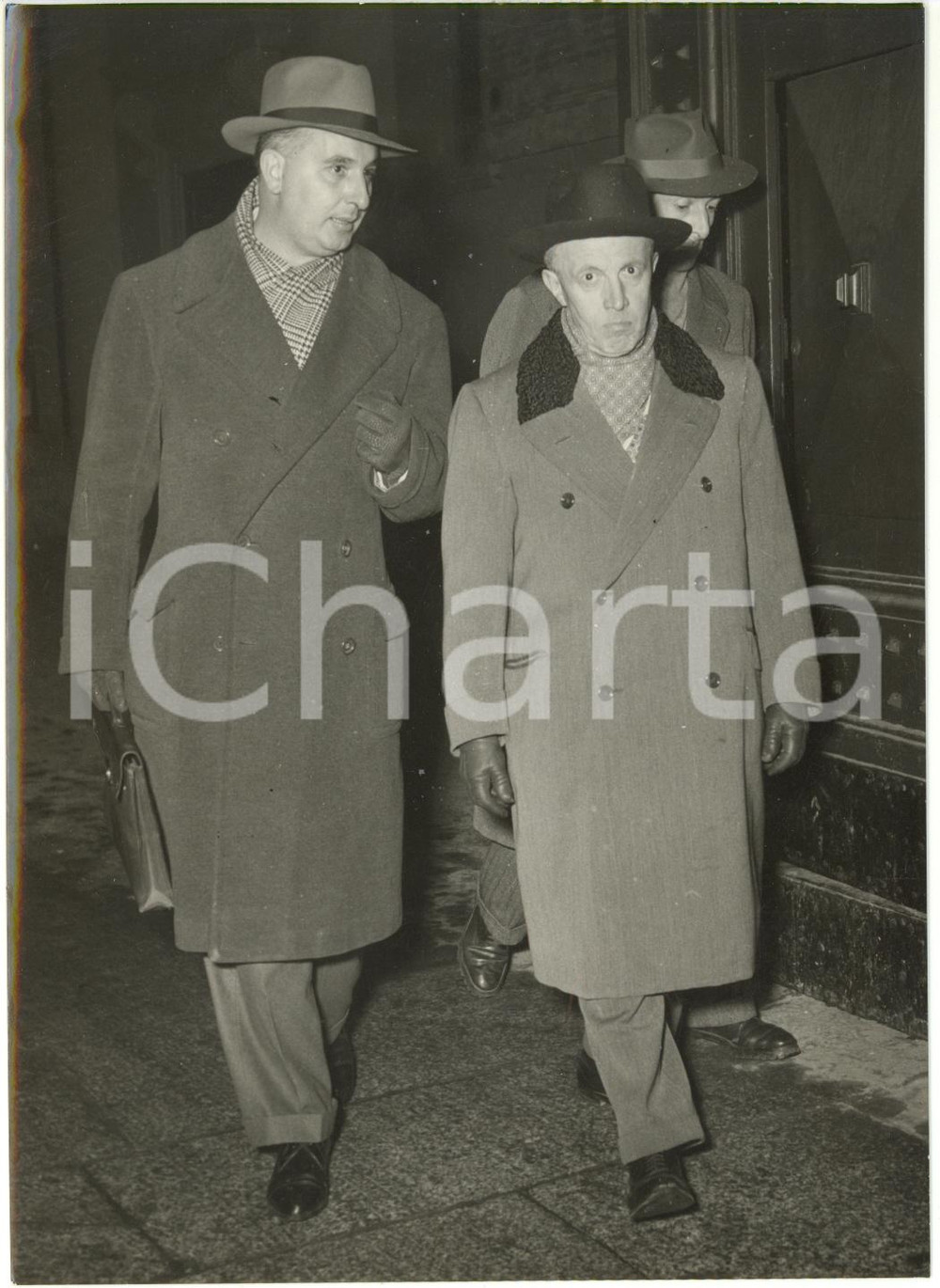 1955 ca BOLOGNA Delitto del taxi 17 - Giudice TRESCA e presidente CONTE RASPONI