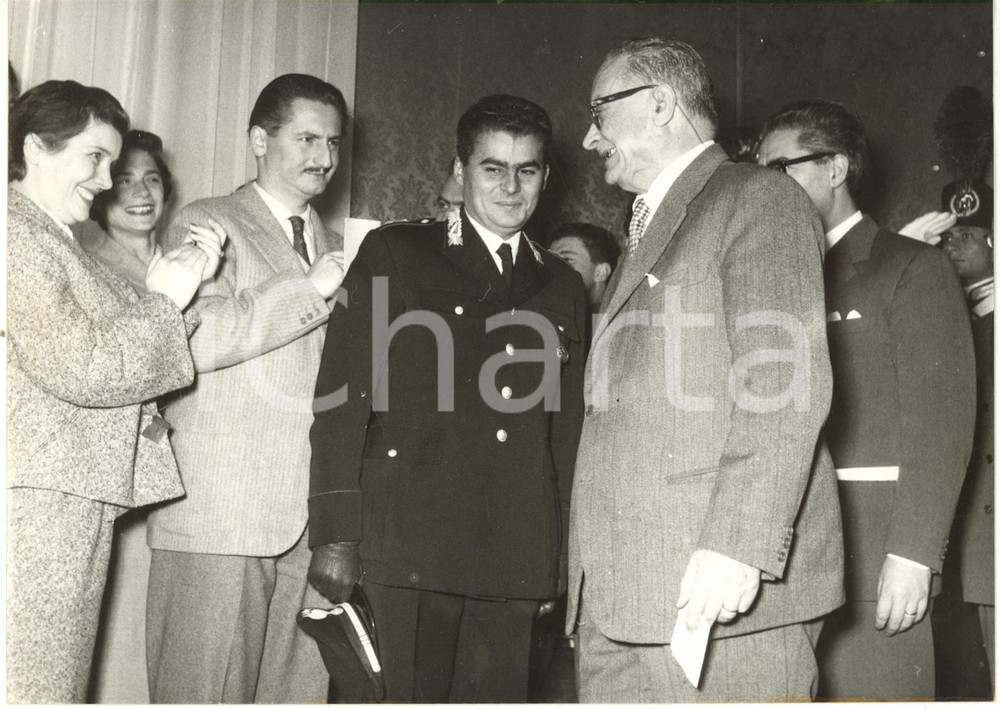 1957 ROMA - Elezione Gaetano AZZARITI presidente della Corte costituzionale