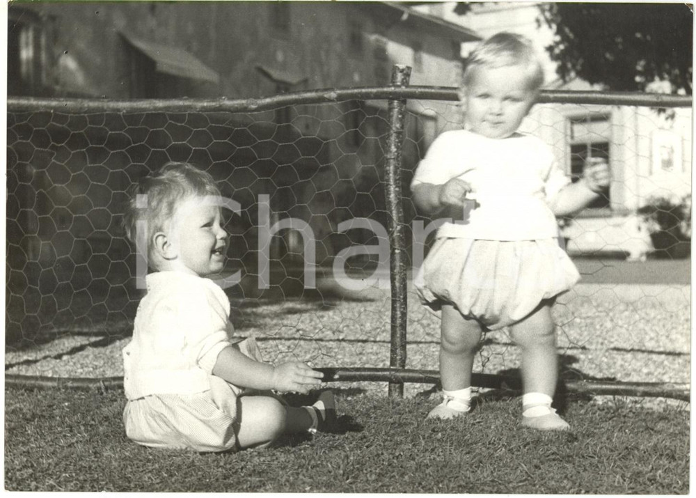 1959 VAGLIA (FI) Villa Demidoff - Principi Dimitri e Michele di Jugoslavia *Foto