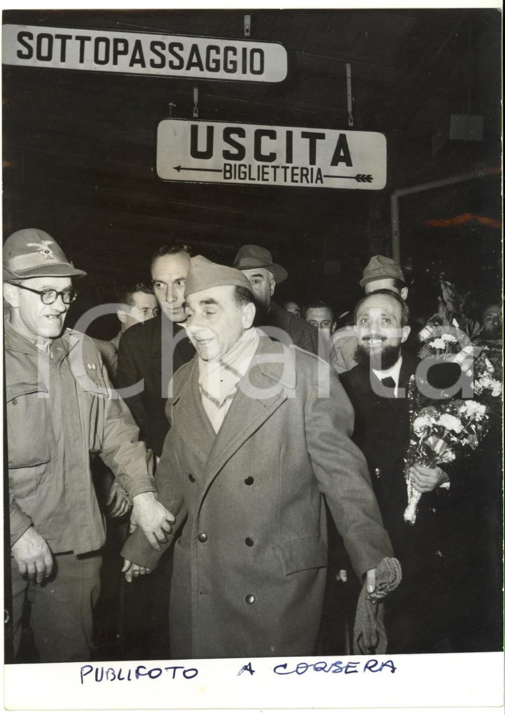 1954 TARVISIO - Arrivo di Don ZAVATTA e Giuseppe ZIGIOTTI ex-prigionieri in URSS