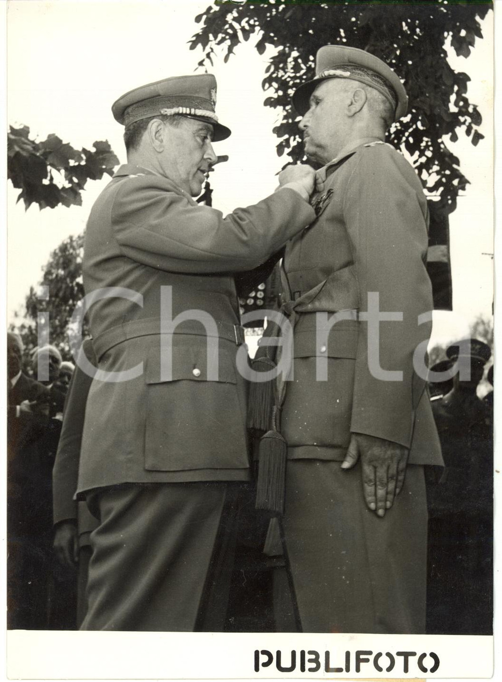 1954 ROMA Caserma Castro Pretorio - Medaglia d'oro al Colonnello Luigi RUSSO 