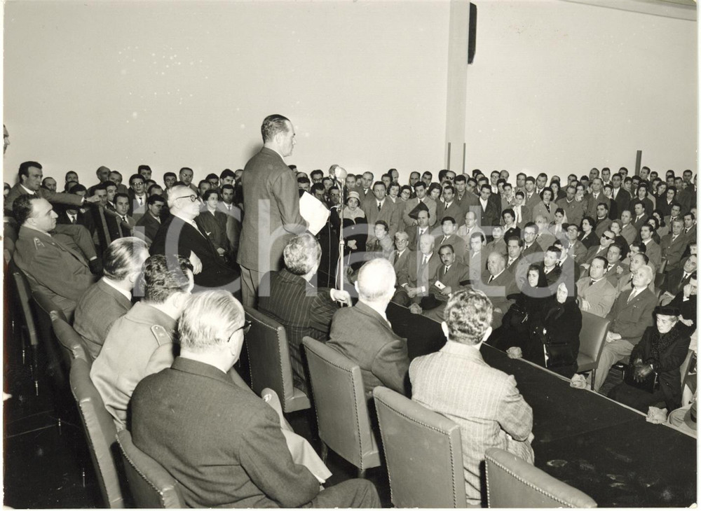 1958 SAN DONATO MILANESE - Commemorazione geologi AGIP morti sul Gran Sasso 