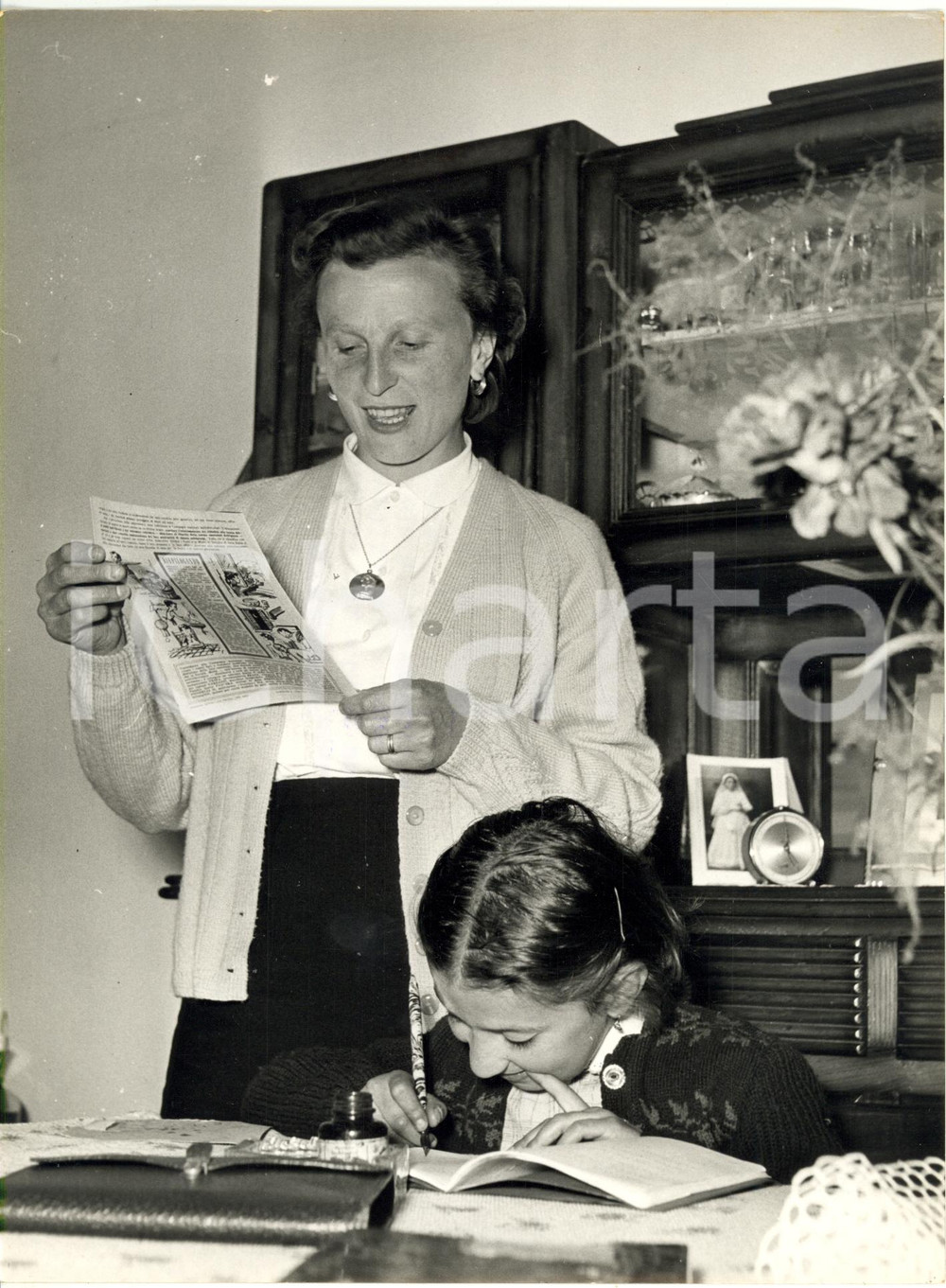 1956 RONCO CANAVESE (TO) - Angela OLDINI candidata del Partito Indipendente 