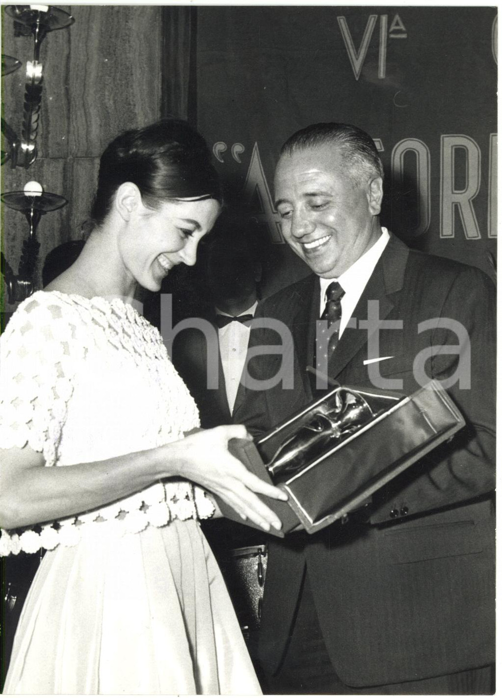 1965 CHIANCIANO TERME - Carla FRACCI riceve premio "Anfore d'oro" - Foto 13x18