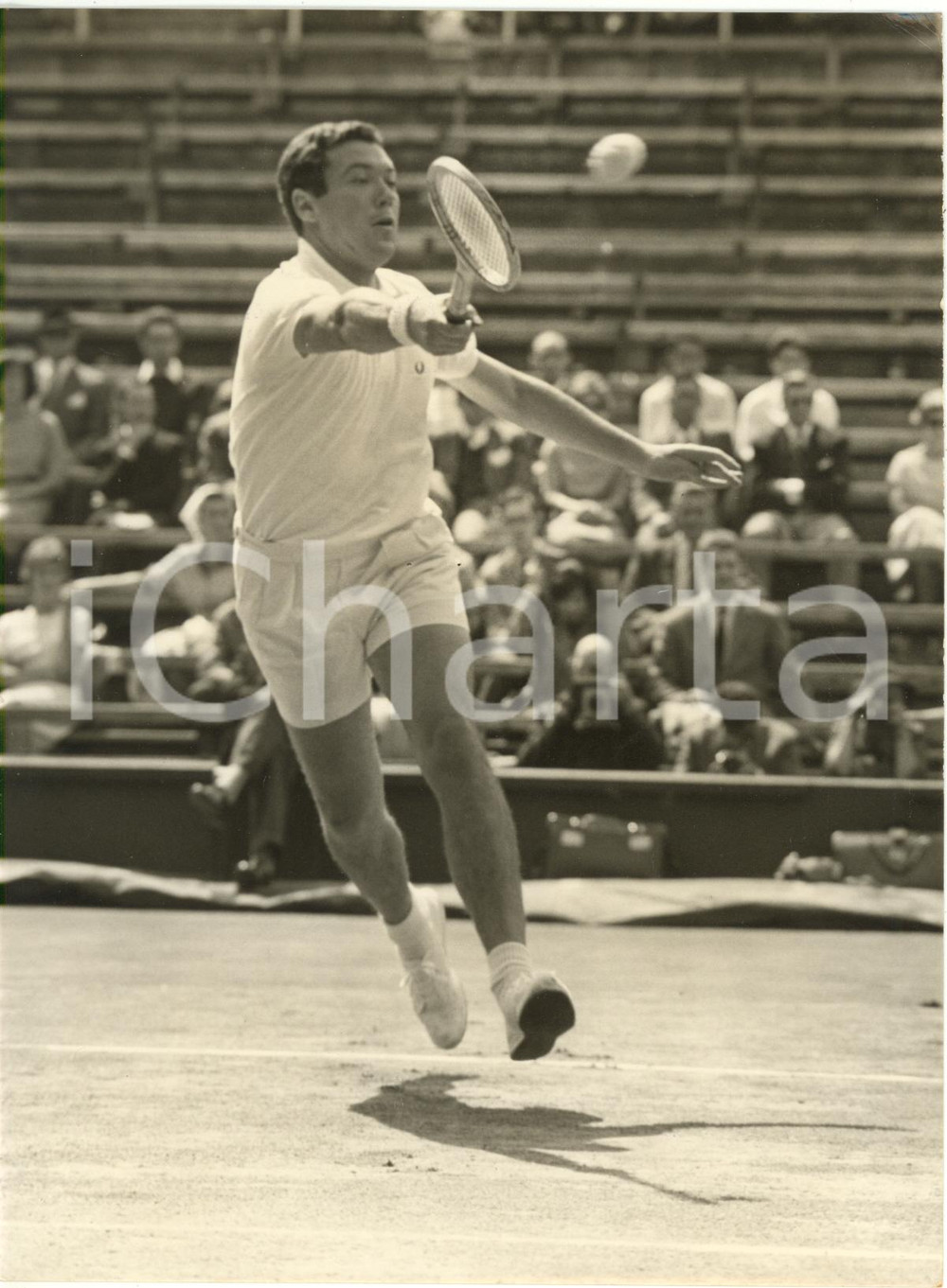 1960 WIMBLEDON Davis Cup - Nicola PIETRANGELI plays semi-final vs Bobby WILSON 
