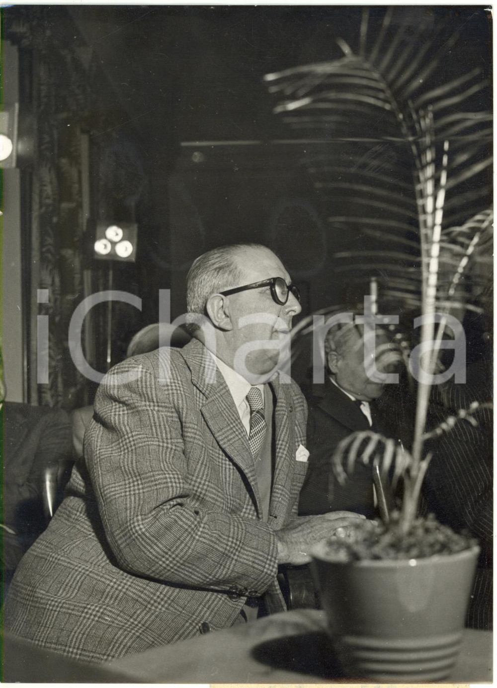 1955 SAINT VINCENT (AO) - Salvator GOTTA al Congresso del Teatro Italiano *Foto