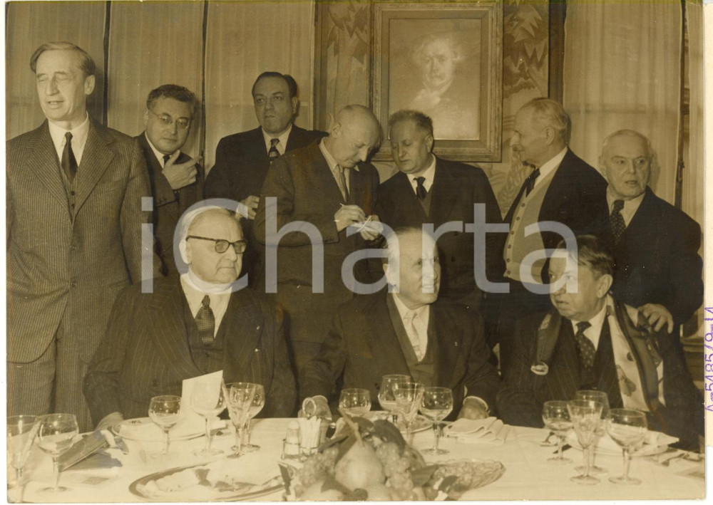 1956 PARIS Prix Goncourt - André BILLY Roland DORGELÈS Francis CARCO Jean GIONO
