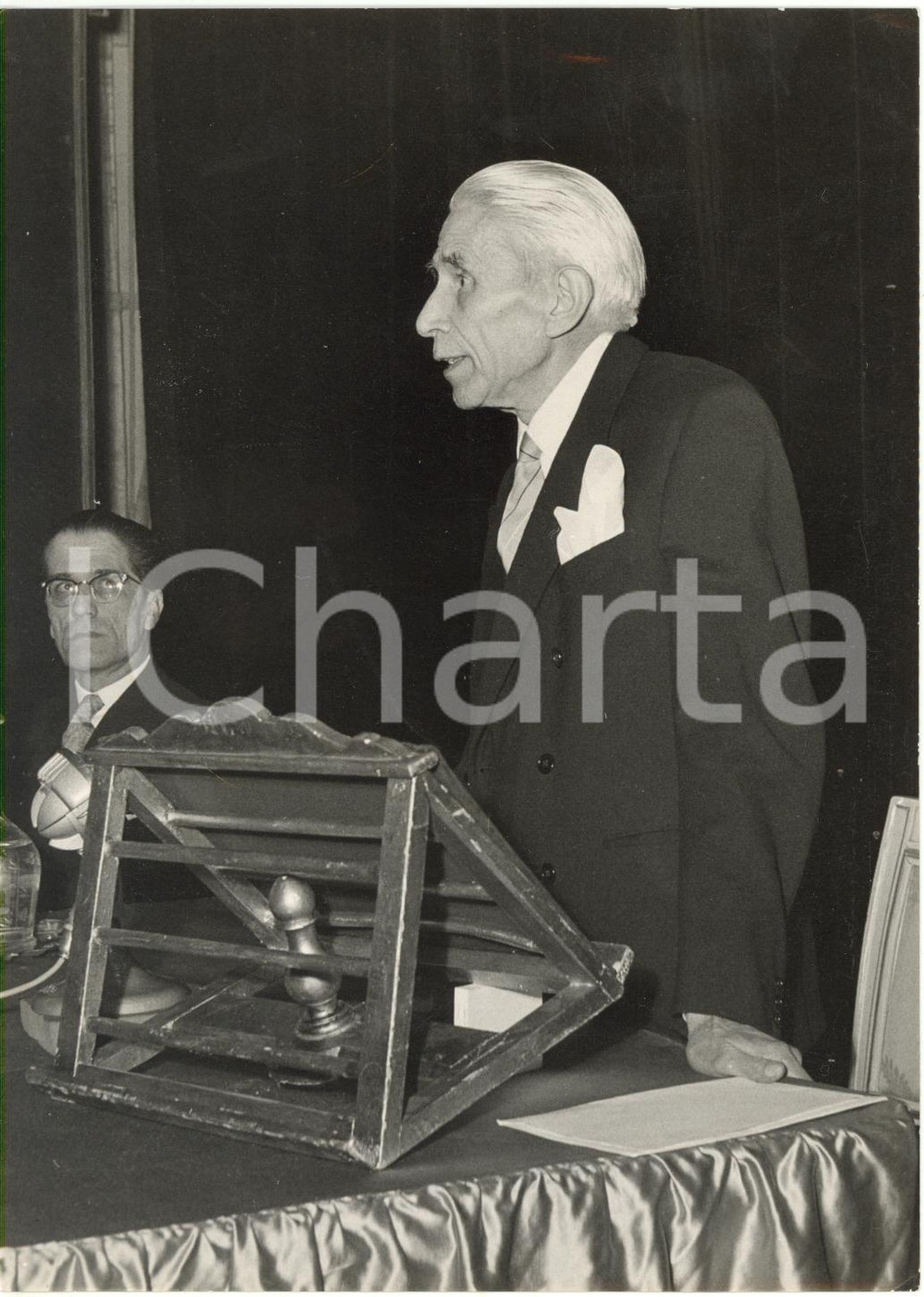 1957 MILANO Piccola Scala - Michele SAPONARO a commemorazione di Giosuè CARDUCCI