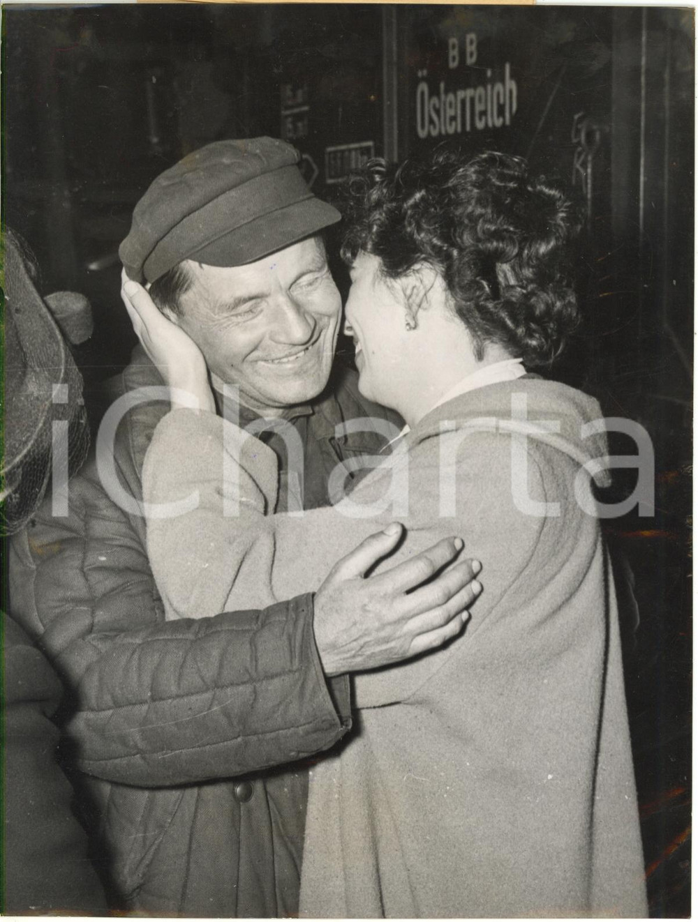 1953 WIENER NEUSTADT (AUSTRIA) - Ritorno di un prigioniero dall'UNIONE SOVIETICA