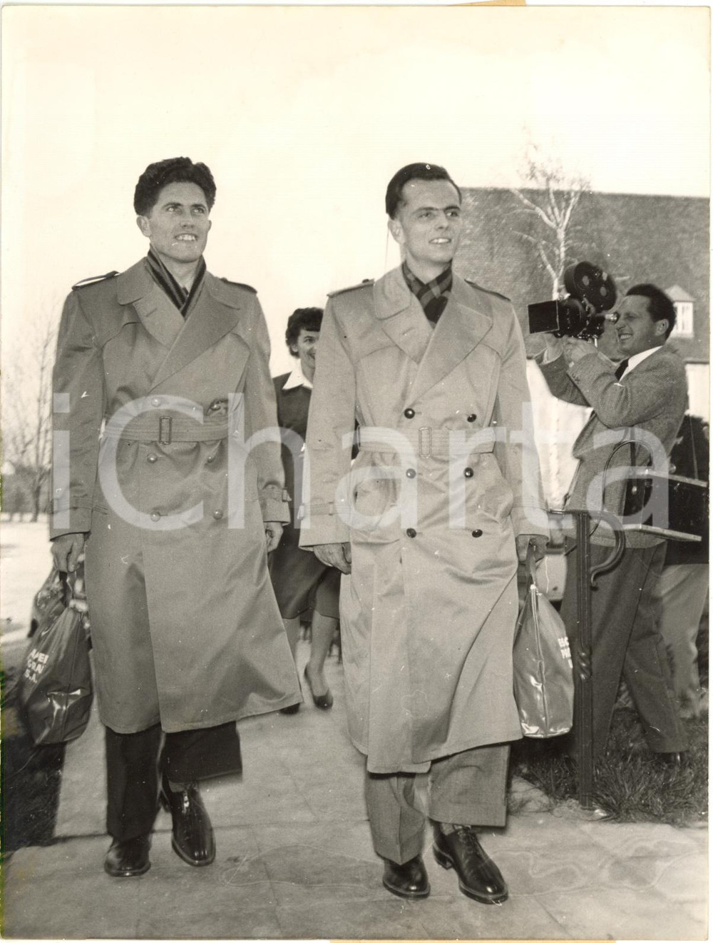 1953 REGENSBURG (GERMANY) - Jiri WERTHEIMER and Zdenek VOLF escaped from URSS